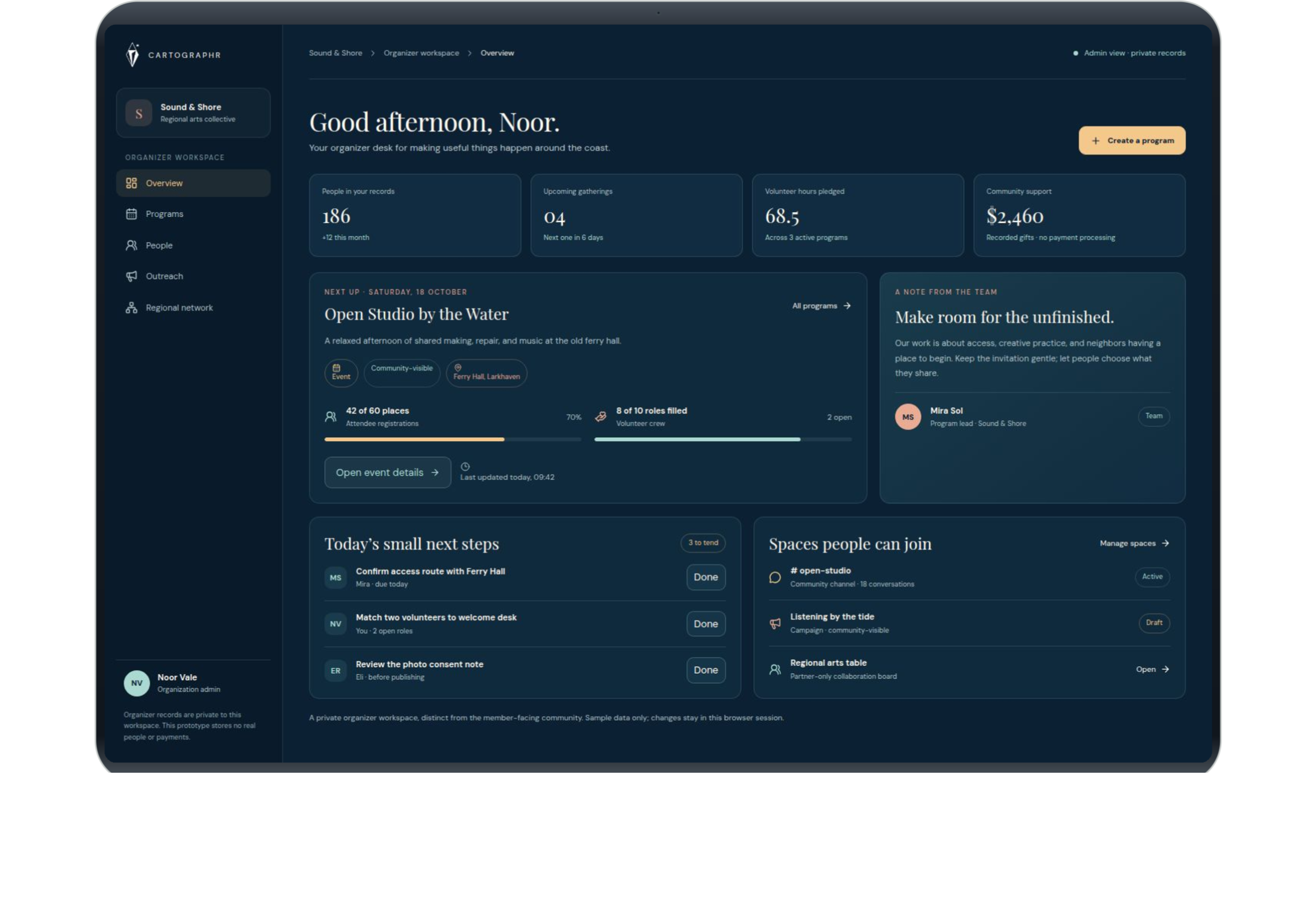 The Organizer Hub